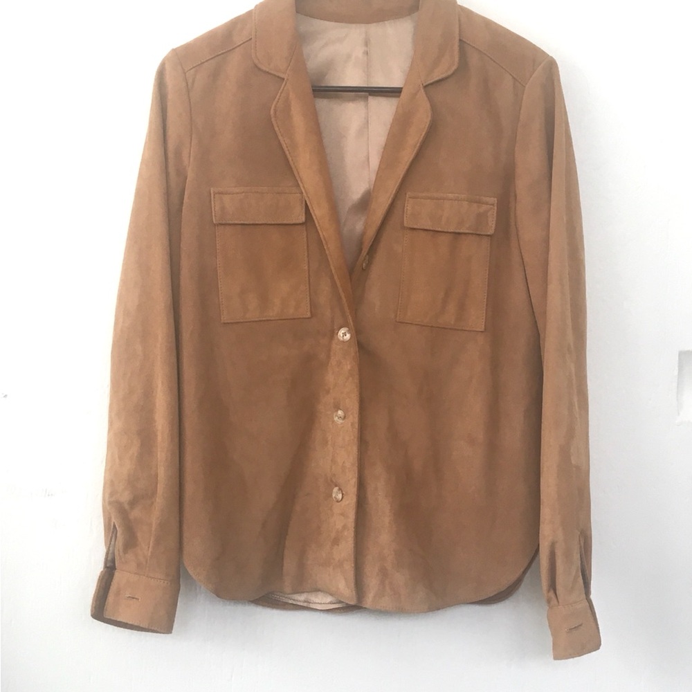 Vintage Tan Suede Jacket